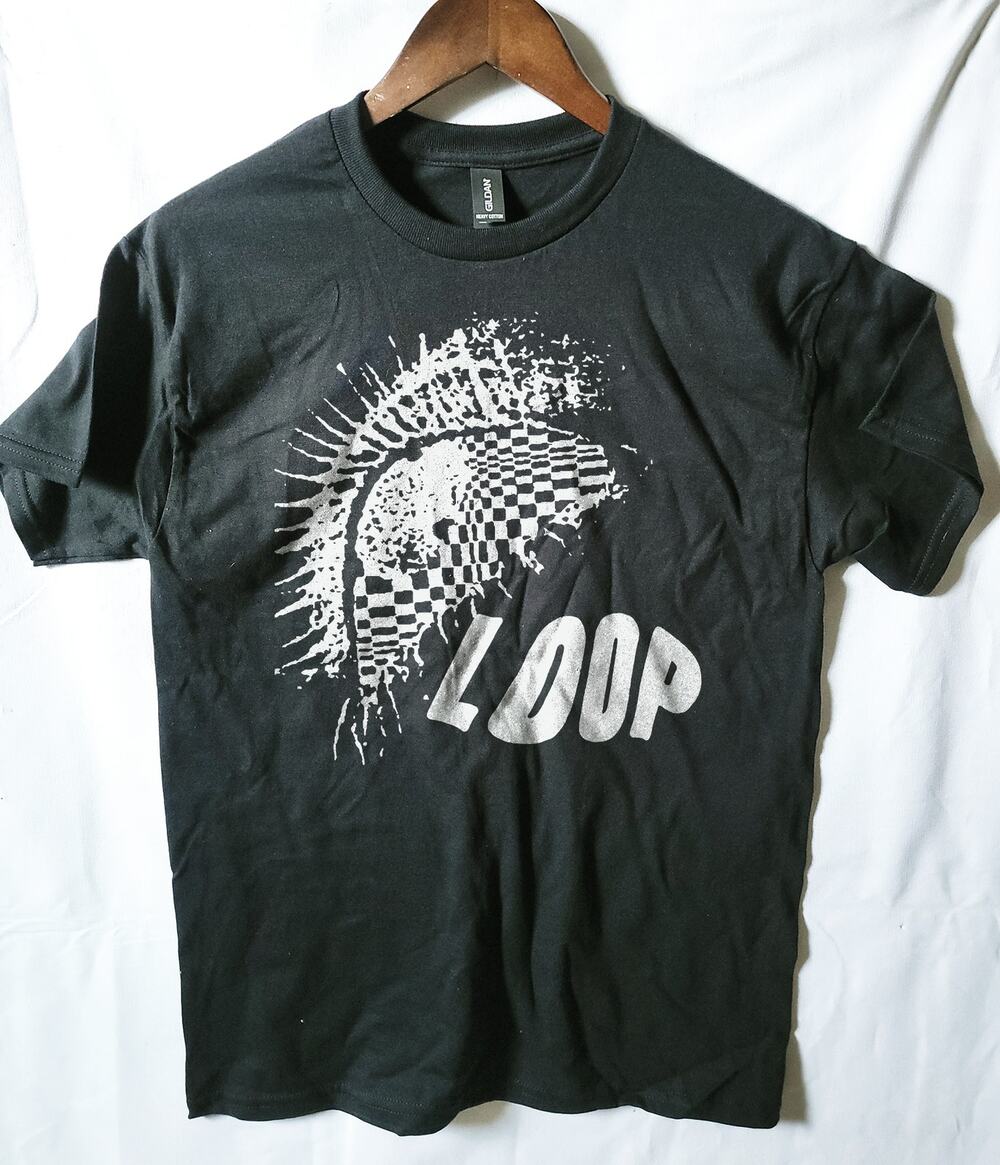 Loop  band t shirt  Size Medium Black